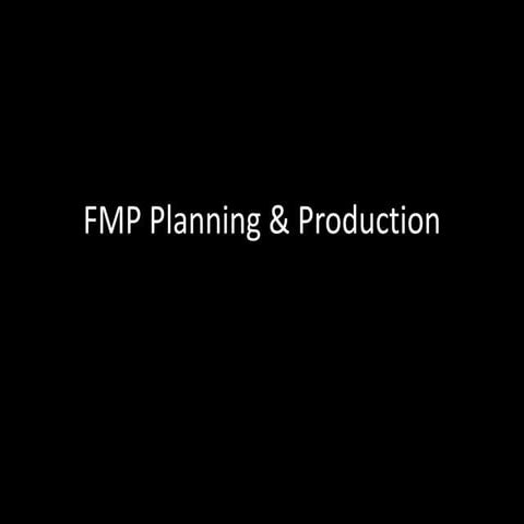 4. FMP Planning