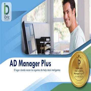 Active Directory Gestión y generación de informes ADManager Plus | PDF