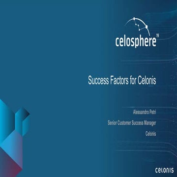 Success Factors for Process Mining Technology