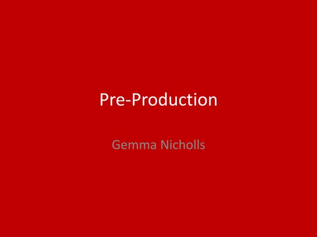 4. pre production mfp updated