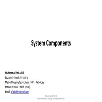 4. system components