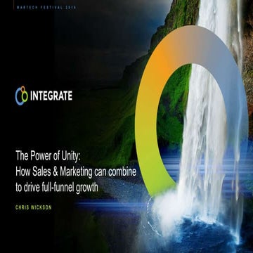 #MarTechFest - Chris Wickson