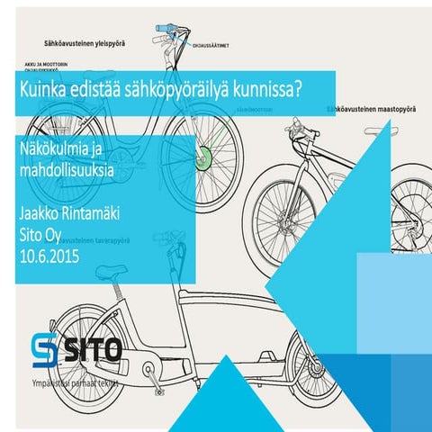 Sahkoinen liikenne_4-1 Rintamäki Sito sähköpyöräily