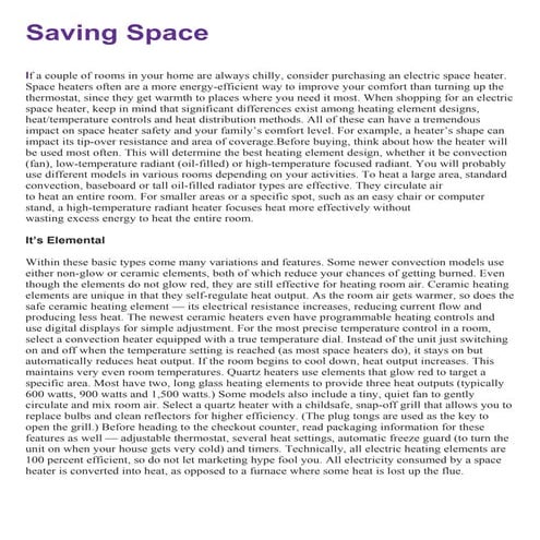 4 1 saving space