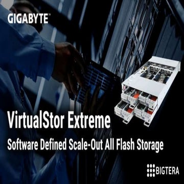 VirtualStor Extreme - Software Defined Scale-Out All Flash Storage
