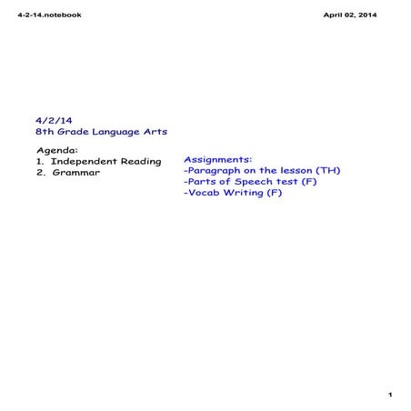 Thesis statement 7th grade | PDF