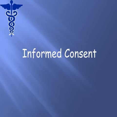 informed consent
