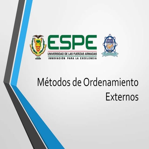 4. algoritmo de ordenamiento externo