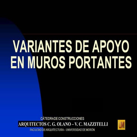 Variantes de apoyo