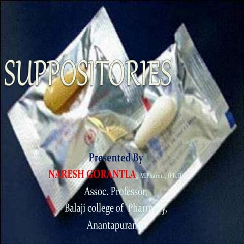 suppositories