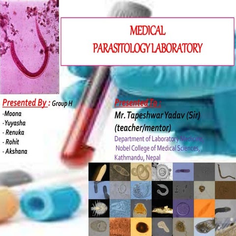 Medical Parasitology Laboratory