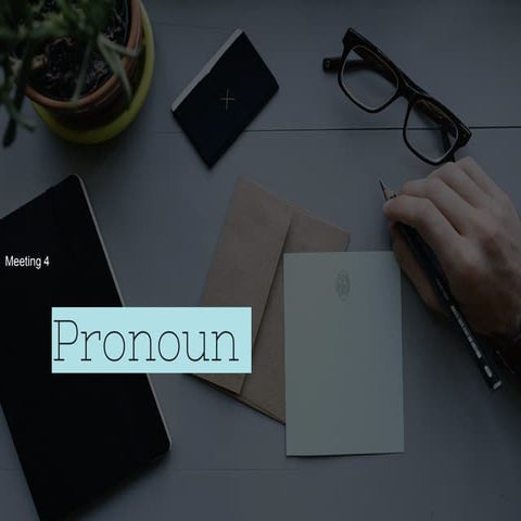 Pronoun