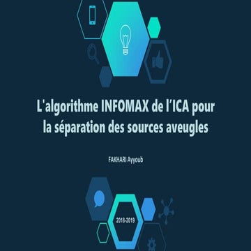 L'algorithme INFOMAX de l’ICA pour la séparation des sources aveugles ...