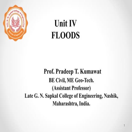 4.1 runoff and floods