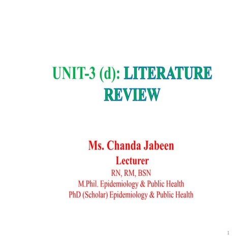 4. review of literature