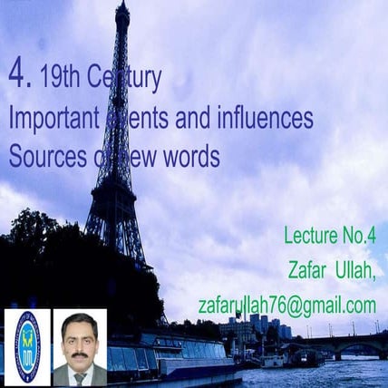 4. intro to lang. 19th century . new words