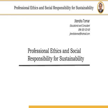 PFE4.4 Global Issues - Sustainable Development Goals