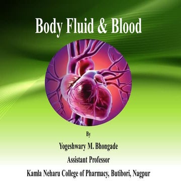 4. body fluid &amp; blood