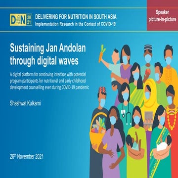 Sustaining Jan Andolan through digital waves: A digital platform for continui...