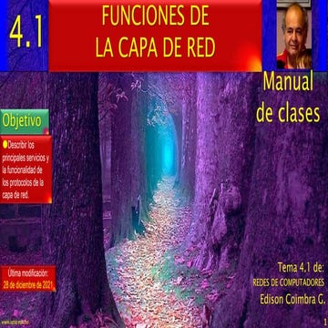 4.1. Funciones de la capa de red