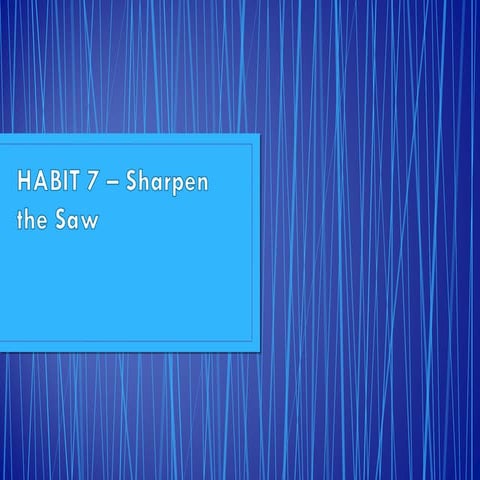 habit 7 | PPT