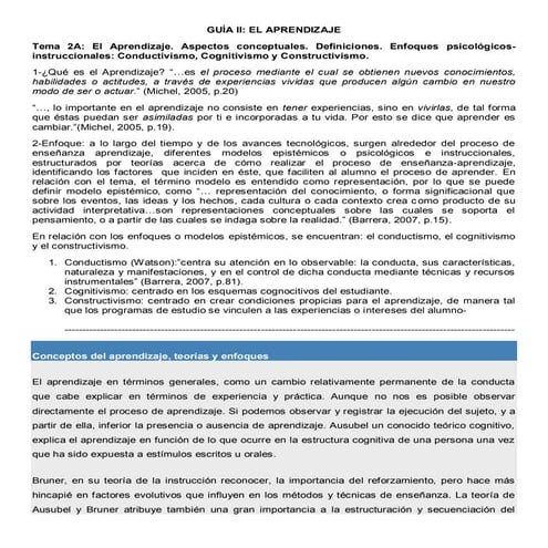 4. GUÍA II El Aprendizaje (Enfoques).pdf