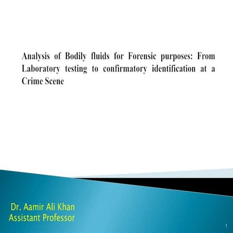 Analysis of Bodily Fluids.pptx