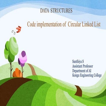 Implement Circular Linked List | PPT