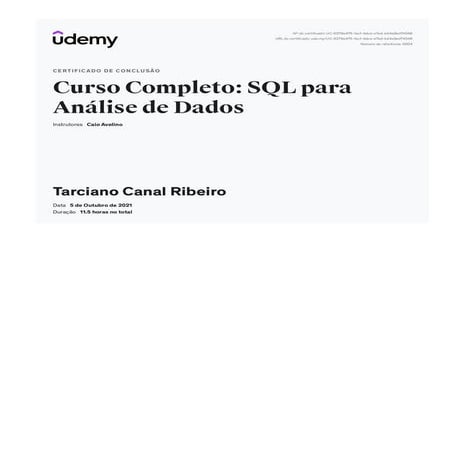 SQL Para a Análise de Dados | PDF