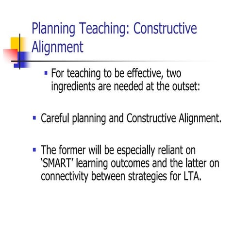 4. planning teaching constructive alignment.ppt