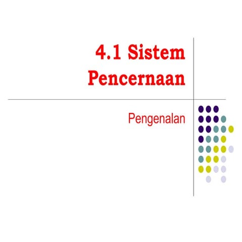 4.1 - 4.3 SISTEM DIGESTIF .ppt | Free Download