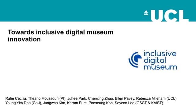 Towards inclusive digital museum innovation: theoretical and practical issues around the digital transformation of museums
