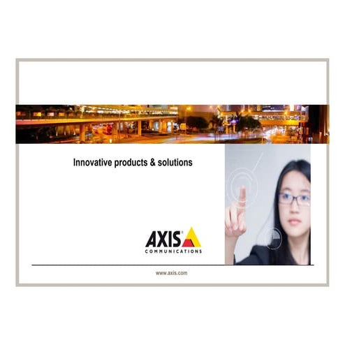 4. Innovative Products & Solutions by AXIS.pdf