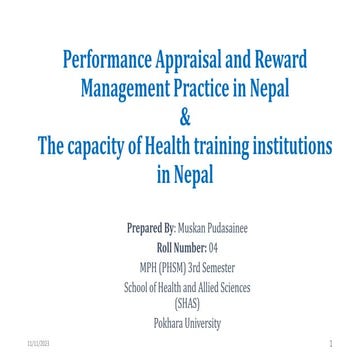 Performance Appraisal and reward management practice in Nepal.pptx