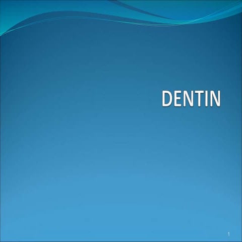 4.DENTIN.ppt dental histology 1st year Bds