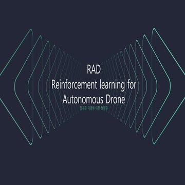 제 19회 보아즈(BOAZ) 빅데이터 컨퍼런스 - [전진 4드론] : RAD(Reinforcement learning method for ...