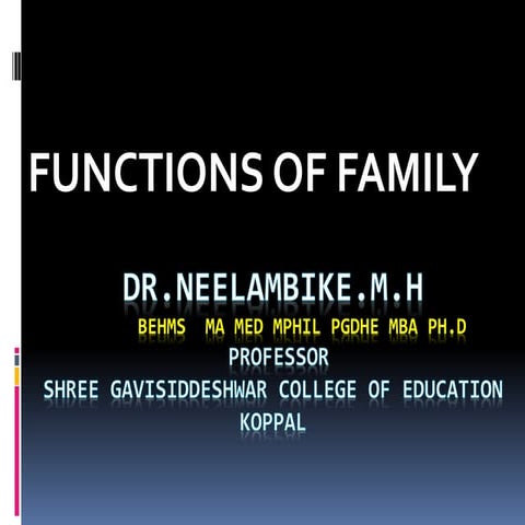 4.1.Functions of family.pptx.............. | PPT