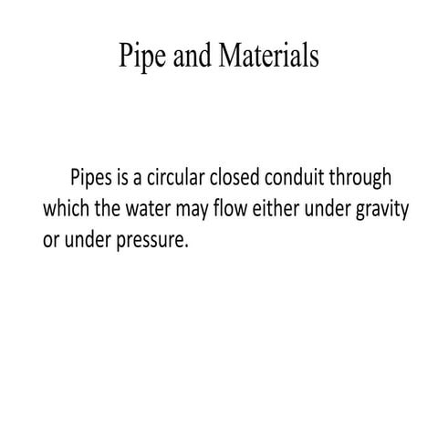 4.Pipes & Water Quantity Estimation.pptx
