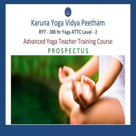 RYT – 300 Hr Yoga TTC Level – 2 multistyle yoga
