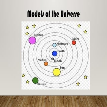 4.models of the universe powerpoint presentation
