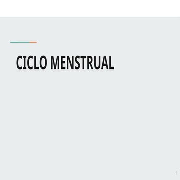 Aparato reproductor femenino | PDF
