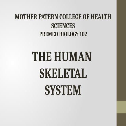 0000001244. THE HUMAN SKELETAL SYSTEM.pptx