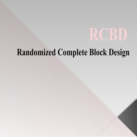 4. Randomized Block Design.pptx asdjflkjsd jasdfjlkasdfj jaksdfjlkasdjlfk