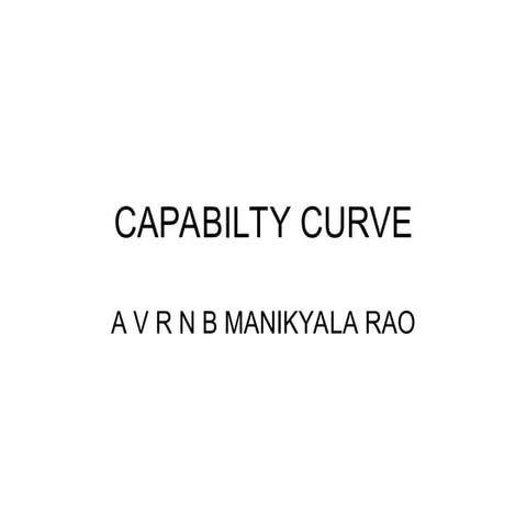4.0 generator capability curve and operating chart.ppt