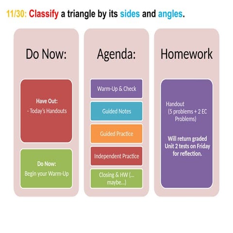4.1 Classifying Triangles - PPT.pptx ;;;; | PPTX