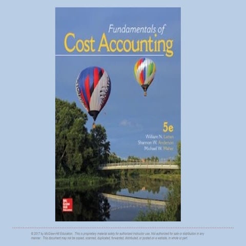 Cost analysis for decision making by williams