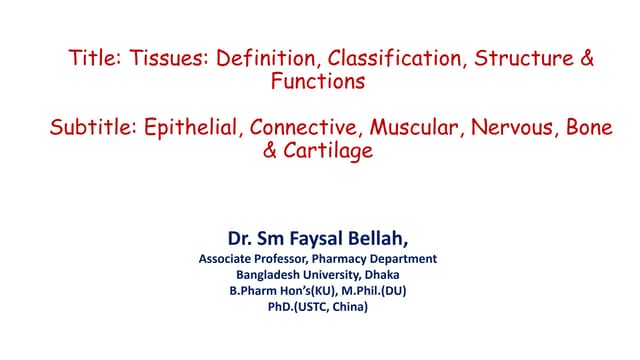 4. Tissue and its types and function.pdf