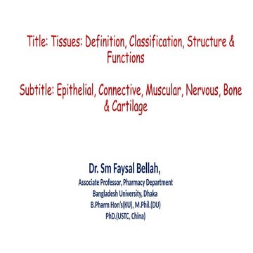 4. Introduction to tissue for human physiology .pptx