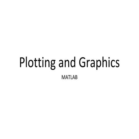 Pemahaman Plotting dan Grafik dalam MATLAB untuk Visualisasi Data dan ...