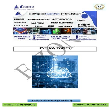 4.6 PYTHON TOPICS 2024-2025 202973.977pdf | PDF